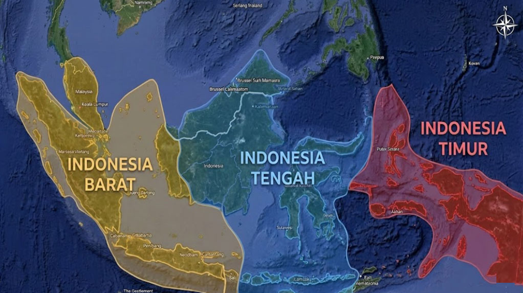 Analisis spasial dampak Kurikulum Merdeka di wilayah Barat, Tengah, dan Timur Indonesia