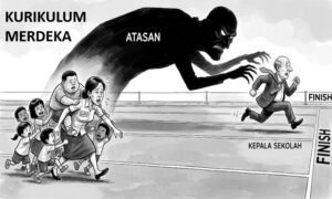 guru tertinggal dibanding kepala sekolah
