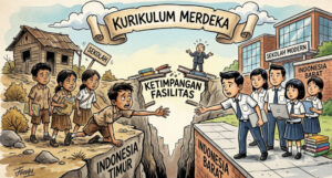 A Portrait of Inequality: Schools Facing the Kurikulum Merdeka Transition in Western vs. Eastern Indonesia